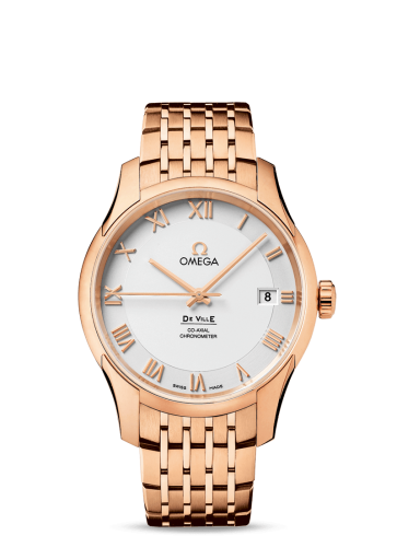 Omega De Ville Co-Axial 41 Red Gold / Silver / Bracelet